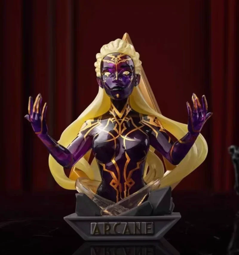 Pop Mart Arcane Jinx Bust Statue Blind Box Trendy Toy Collectible Ornament Decor for Adults League of Legends Themed
Pop Mart Arcane Jinx Bust Statue Blind Box Trendy Toy Collectible Ornament Decor for Adults League of Legends Themed