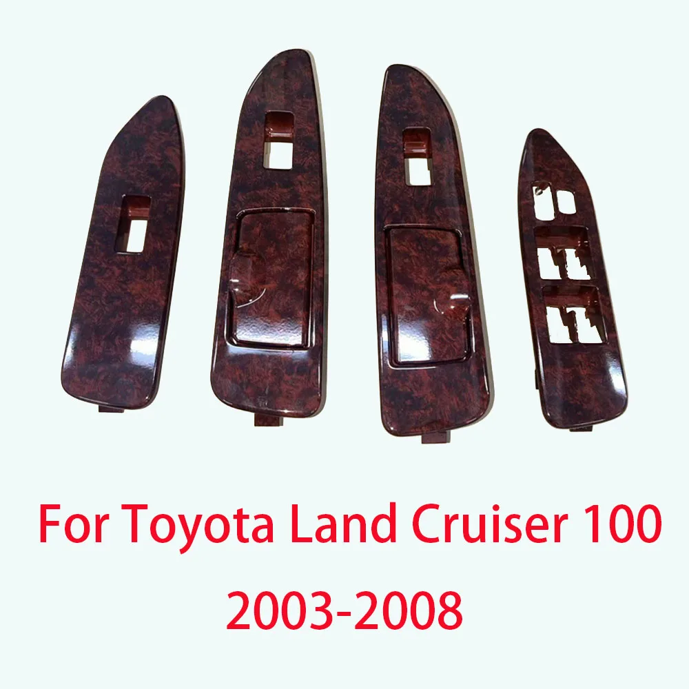 LC100 FJ100 Interior Wooden Window Switch Lifter Panel Cover For Toyota Land Cruiser 100 2003 2004 2005 2006 2007 08 Accessories
LC100 FJ100 Interior Wooden Window Switch Lifter Panel Cover For Toyota Land Cruiser 100 2003 2004 2005 2006 2007 08 Accessories