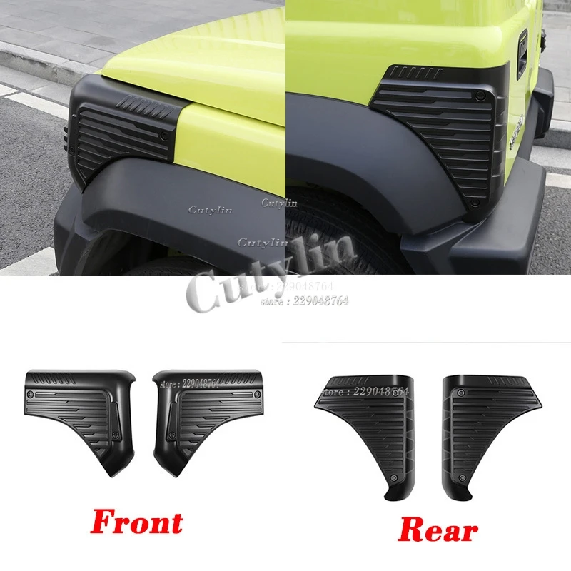 For Suzuki Jimny Nomade 2025 2026 ABS Matte Black Front Rear Fender Corner Cover Protective Car Accessories
For Suzuki Jimny Nomade 2025 2026 ABS Matte Black Front Rear Fender Corner Cover Protective Car Accessories