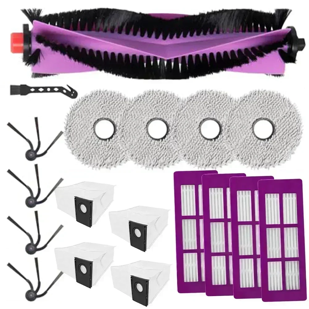 1 Main Brush + 4 Filters + 4 Cloths + 4 Side Brushes + 4 Dust Bags + 1 Cleaning Brush For EUREKA J15 Max Ultra Robot Vacuum
1 Main Brush + 4 Filters + 4 Cloths + 4 Side Brushes + 4 Dust Bags + 1 Cleaning Brush For EUREKA J15 Max Ultra Robot Vacuum