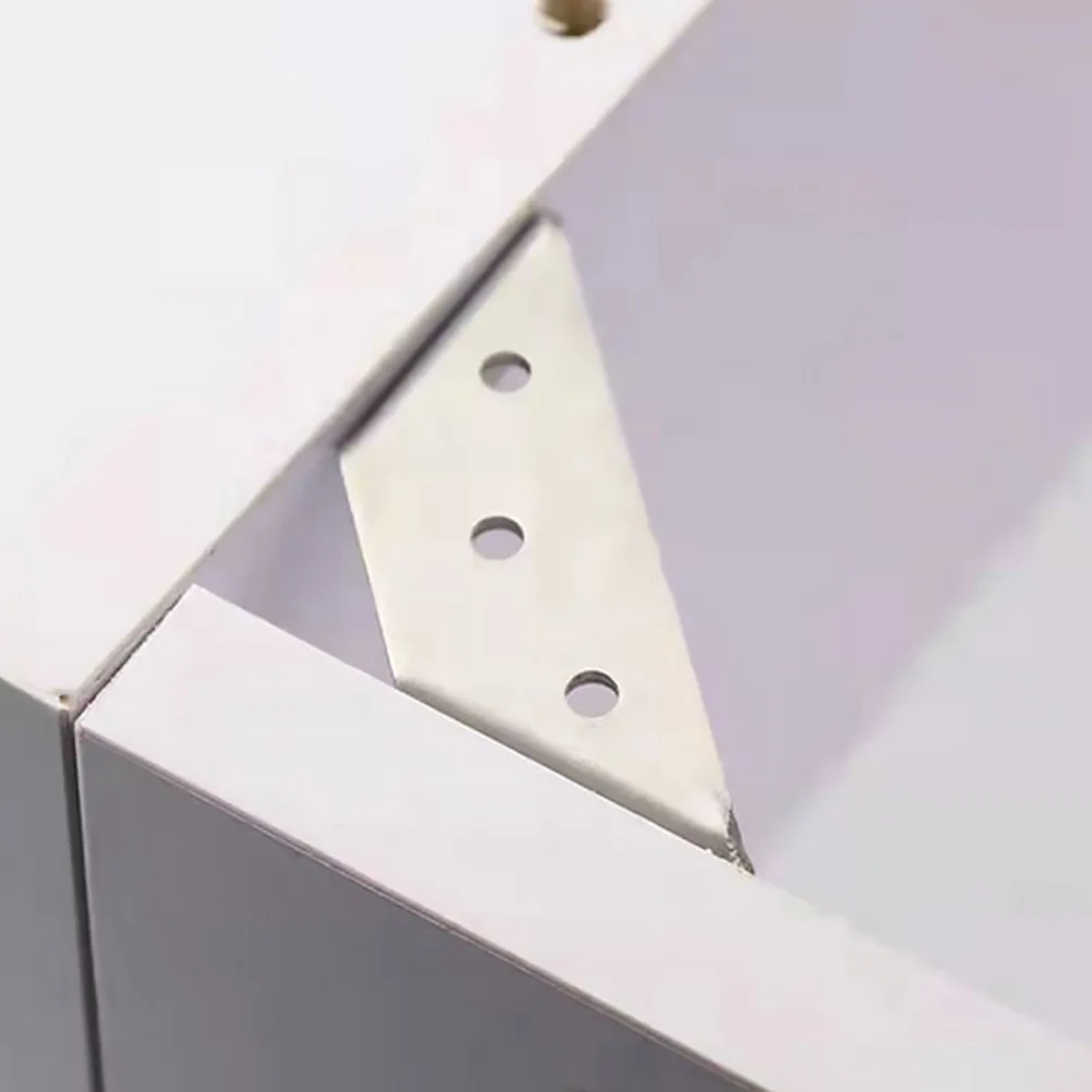 15Sets Stainless Steel Corner Braces Cabinet Brackets Furniture Corner Supports Small Angle Brackets for Shelves Tables
15Sets Stainless Steel Corner Braces Cabinet Brackets Furniture Corner Supports Small Angle Brackets for Shelves Tables