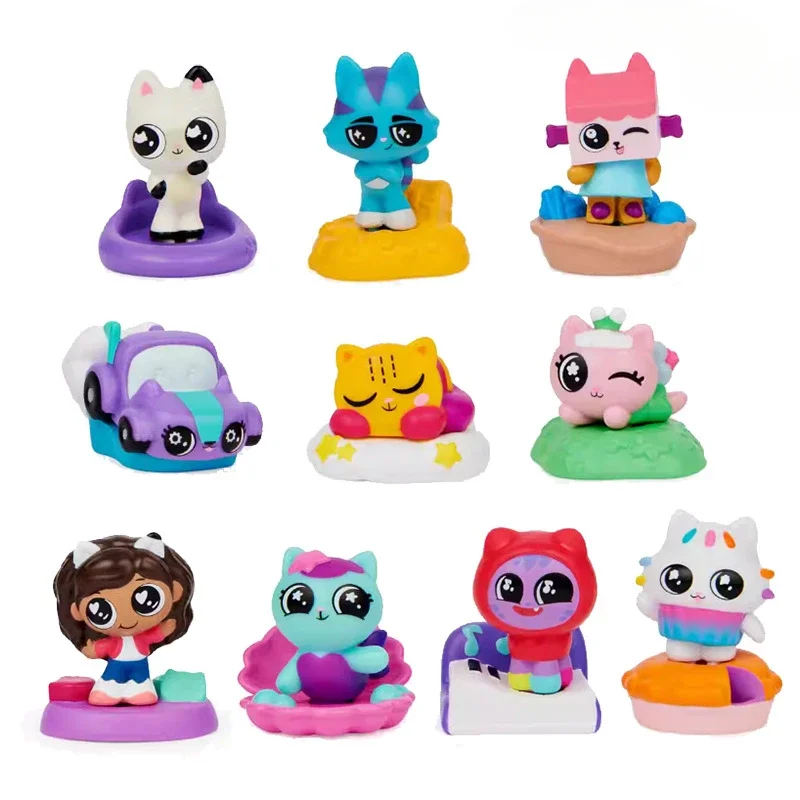 10pcs/set Gabby's Dollhouse Mercat Cartoon for Capsule Doll Machine Smiling Car Hug Gaby Dolls Action Figure Toy Child Xmas Gift
10pcs/set Gabby's Dollhouse Mercat Cartoon for Capsule Doll Machine Smiling Car Hug Gaby Dolls Action Figure Toy Child Xmas Gift