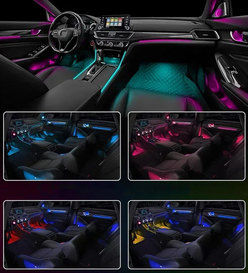 Intellegent Electric TailgateCar Led Light Atmosphere Light Strip Dynamic Mold Lamp Interior Ambient Lighting For Honda Accord 2
Intellegent Electric TailgateCar Led Light Atmosphere Light Strip Dynamic Mold Lamp Interior Ambient Lighting For Honda Accord 2