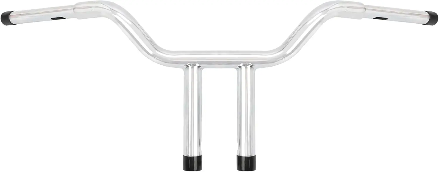12" T Bar Handlebar Compatible with Harley Softail Dyna Sportster Touring Road King Chrome
12" T Bar Handlebar Compatible with Harley Softail Dyna Sportster Touring Road King Chrome