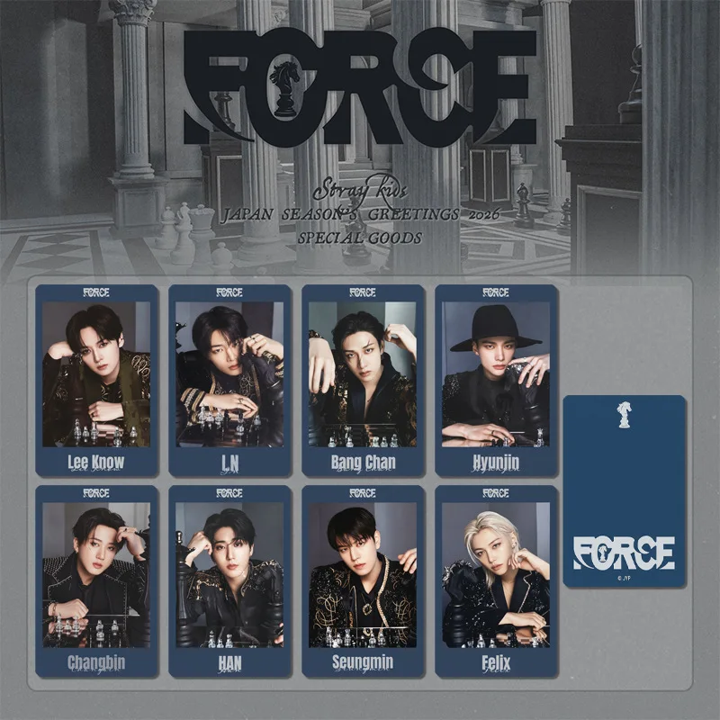 8pcs Stray Kids LOMO Card FORCE SKZOO 2026 Japanese Calendar Carter Classic Card Peripheral Postcards Seasonal Greetings
8pcs Stray Kids LOMO Card FORCE SKZOO 2026 Japanese Calendar Carter Classic Card Peripheral Postcards Seasonal Greetings