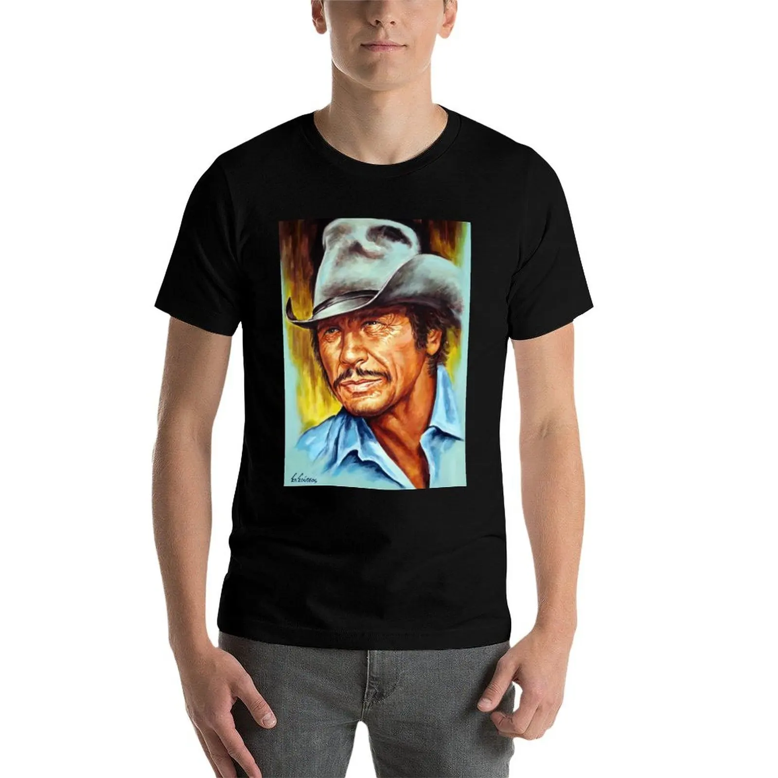Charles Bronson painting portrait T-Shirt t shirt man luxury t shirt man plain T-Shirt
Charles Bronson painting portrait T-Shirt t shirt man luxury t shirt man plain T-Shirt