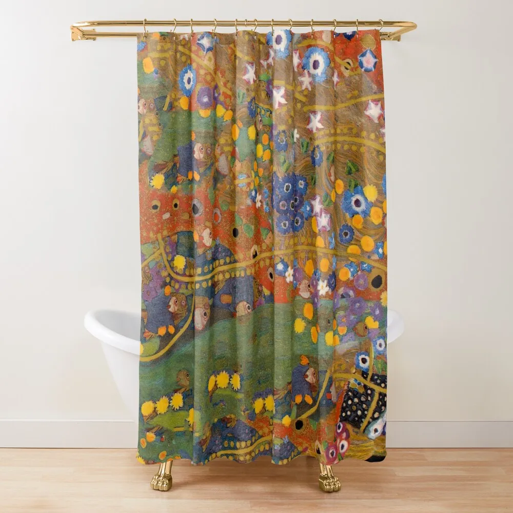 Gustav Klimt Water serpents II texture design Shower Curtain Shower Bath Shower For Bathroom Bathroom Set Curtain
Gustav Klimt Water serpents II texture design Shower Curtain Shower Bath Shower For Bathroom Bathroom Set Curtain