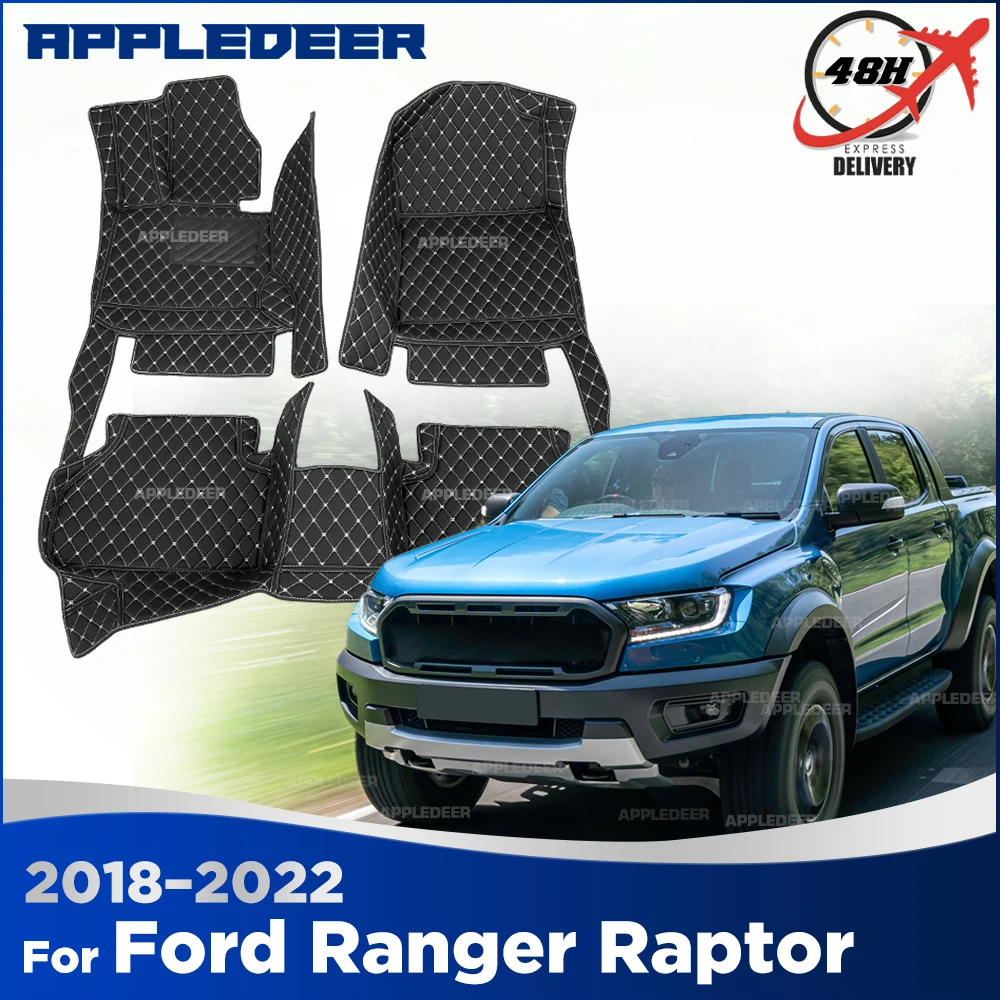 Car Floor Mats For Ford Ranger Raptor 2018–2022 2021 2020 2019 Custom Auto Foot Pads Carpet Cover Interior Accessories
Car Floor Mats For Ford Ranger Raptor 2018–2022 2021 2020 2019 Custom Auto Foot Pads Carpet Cover Interior Accessories