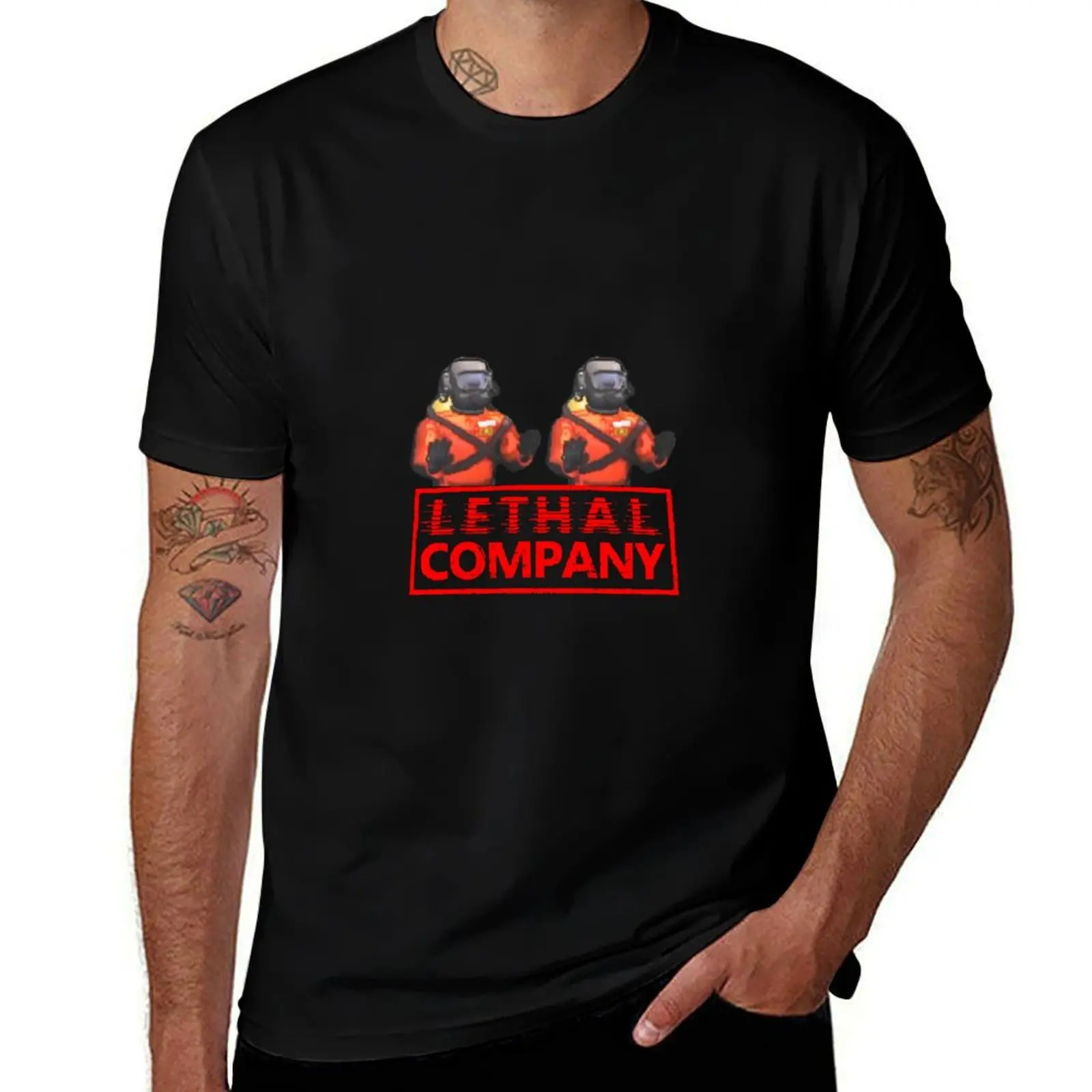 Lethal Company Dancing T-Shirt t shirts for man graphic tees t shirts cotton 100% T-Shirt
Lethal Company Dancing T-Shirt t shirts for man graphic tees t shirts cotton 100% T-Shirt