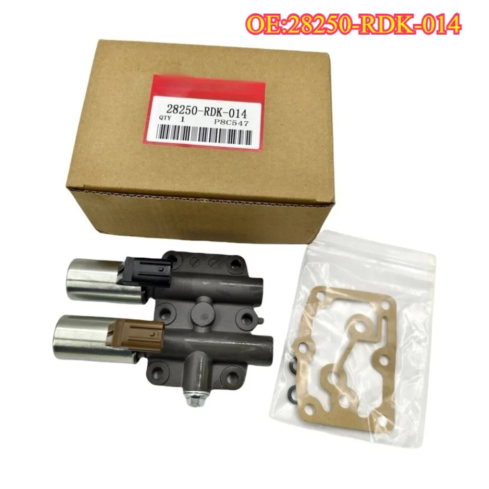 High quality new for 28250-RDK-014 Transmission Dual Linear Solenoid for 03-09 Honda Accord Odyssey Acura MDX RDX RL TL
High quality new for 28250-RDK-014 Transmission Dual Linear Solenoid for 03-09 Honda Accord Odyssey Acura MDX RDX RL TL