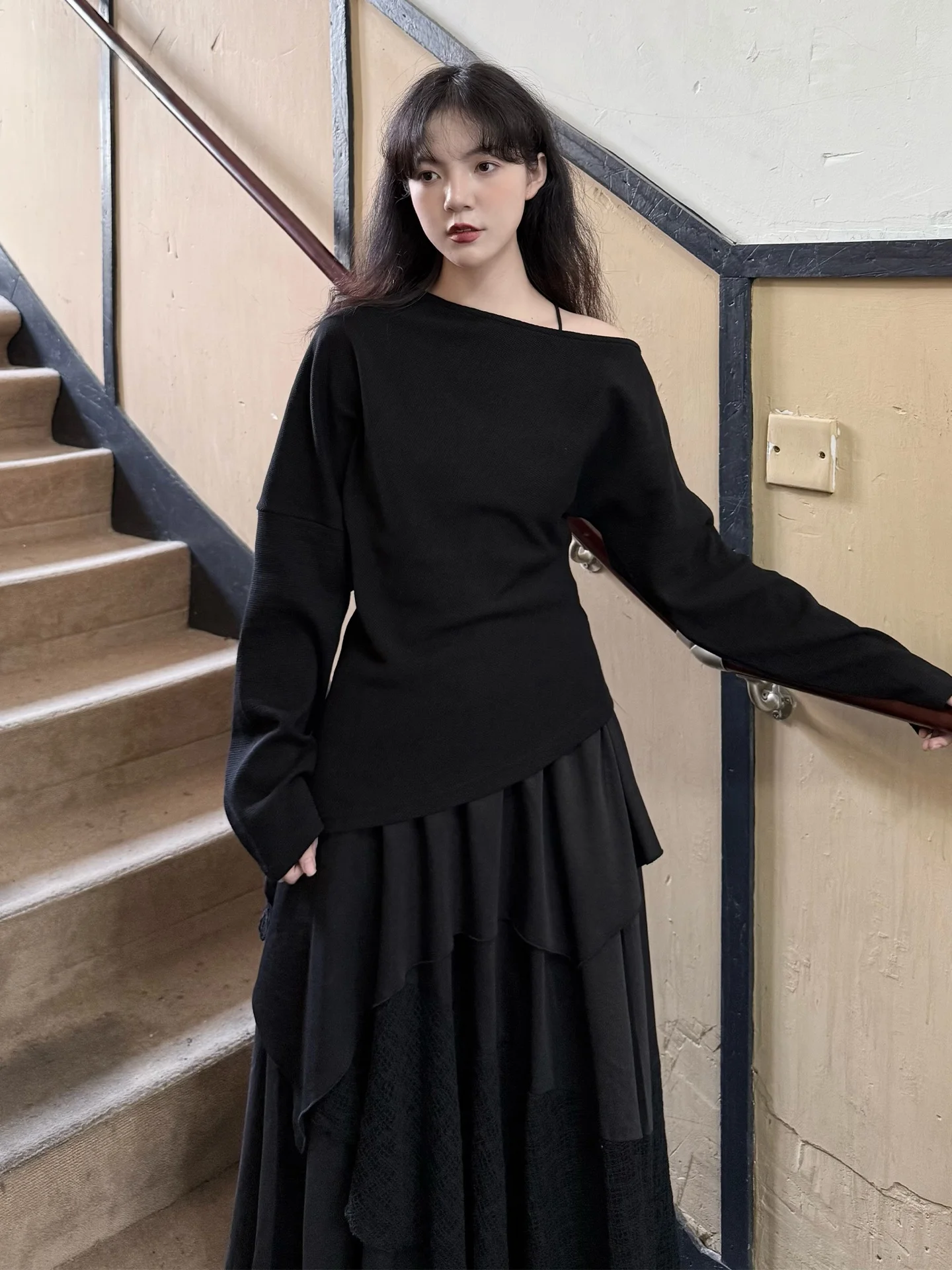 Morning Fog Irregular Pleated Waist-Cinching oulder Oblique Hoodie Women's Outerwear Casual Comfortable Cotton Blend
Morning Fog Irregular Pleated Waist-Cinching oulder Oblique Hoodie Women's Outerwear Casual Comfortable Cotton Blend