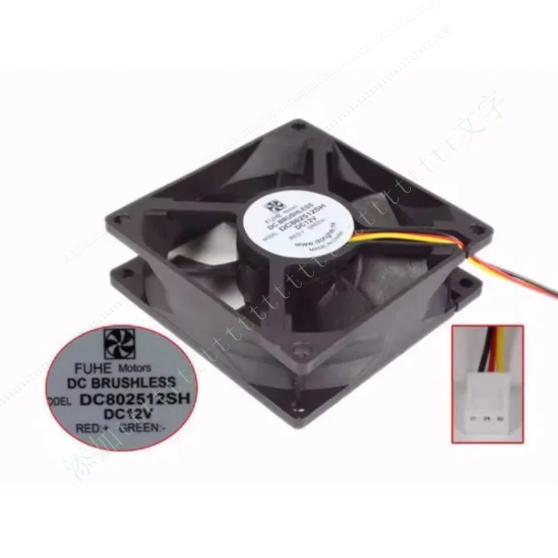 W ДЛЯ двигателей FUHE DC 802512 SH DC 12 В 80x80x25 мм 3-проводной охлаждающий вентилятор
W ДЛЯ двигателей FUHE DC 802512 SH DC 12 В 80x80x25 мм 3-проводной охлаждающий вентилятор