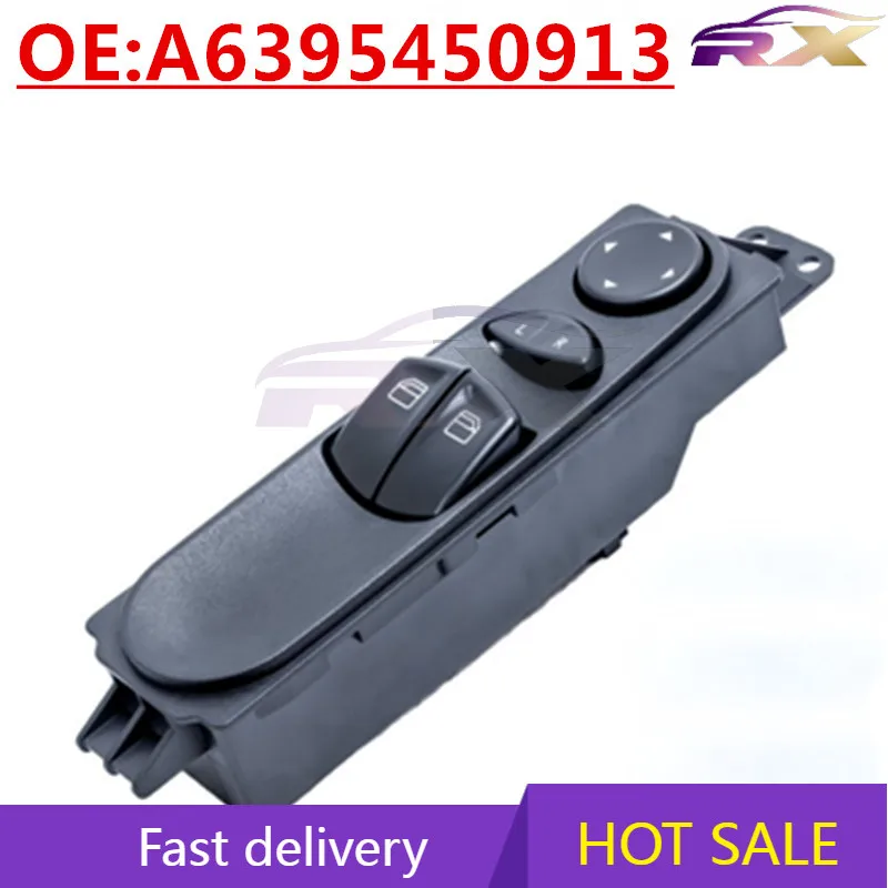 OEM:A6395450913 Suitable For Mercedes-Benz Automobile Glass Switch Assembly Electric Vehicle Glass Lifter Switch
OEM:A6395450913 Suitable For Mercedes-Benz Automobile Glass Switch Assembly Electric Vehicle Glass Lifter Switch