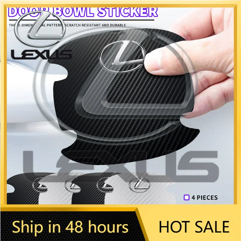 Emblems Anti-scratch Car Door Bowl Stickers Protective Accessories For Lexus F-SPORT ES RX NX LS UX LM LX GX LC RZ IS CT GS RC H
Emblems Anti-scratch Car Door Bowl Stickers Protective Accessories For Lexus F-SPORT ES RX NX LS UX LM LX GX LC RZ IS CT GS RC H