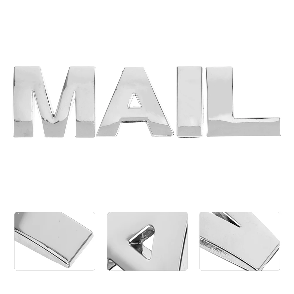 2 Sets Mailbox Logo Decors Letter Decals Decorate Silver Metal Zinc Alloy Decoration
2 Sets Mailbox Logo Decors Letter Decals Decorate Silver Metal Zinc Alloy Decoration