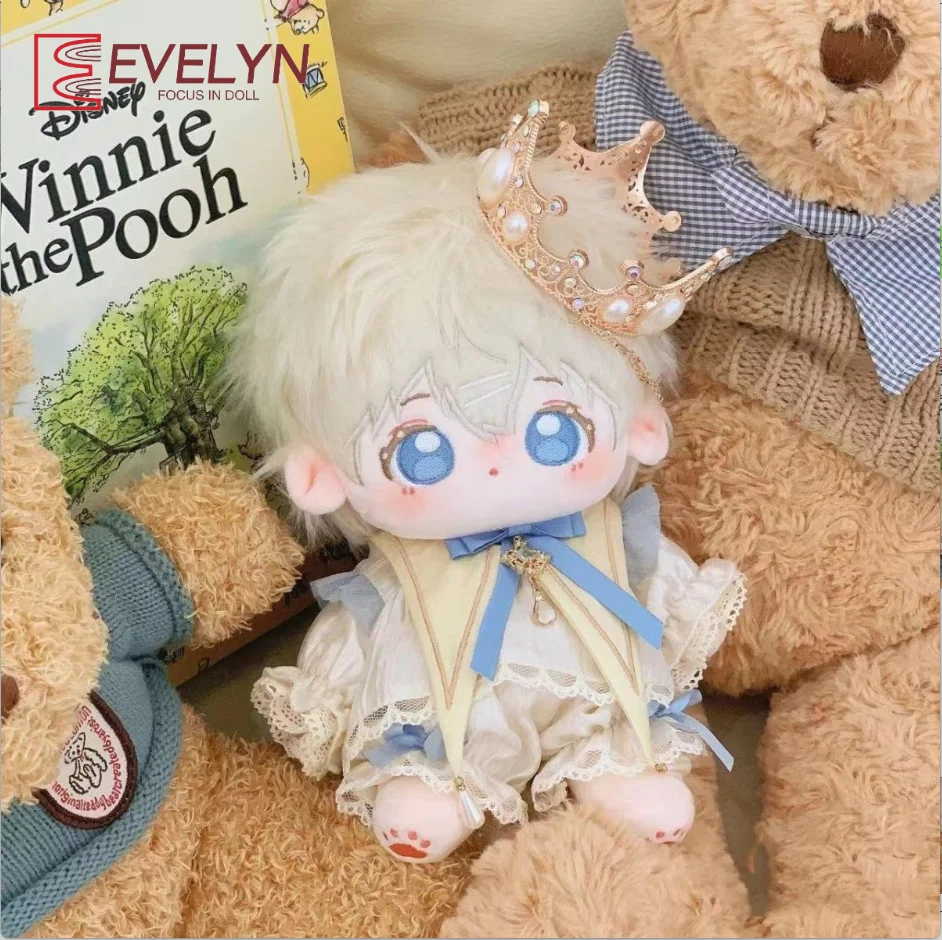 Evelyn 20cm Elegant Prince Clothes Love and Deepspace Xavier Cotton Doll High Quality Interchangeable Clothes Outfit Dress Up
Evelyn 20cm Elegant Prince Clothes Love and Deepspace Xavier Cotton Doll High Quality Interchangeable Clothes Outfit Dress Up