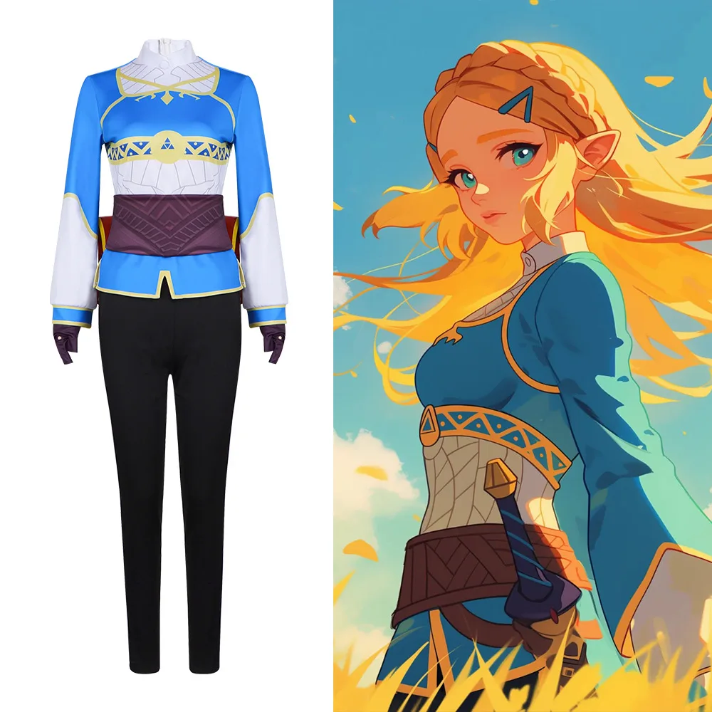 Breath Of The Wild Cosplay Costume, Princess Zelda Cosplay Dress, Halloween Stage Performance Costume
Breath Of The Wild Cosplay Costume, Princess Zelda Cosplay Dress, Halloween Stage Performance Costume