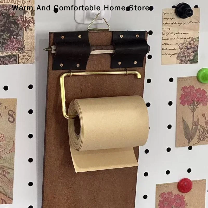1Pcs Refillable Kraft Paper Roll Kraft Notebook Set Hanging Writing Pad To-Do Lists Handmade Retro Vintage Clipboard DIY Crafts
1Pcs Refillable Kraft Paper Roll Kraft Notebook Set Hanging Writing Pad To-Do Lists Handmade Retro Vintage Clipboard DIY Crafts
