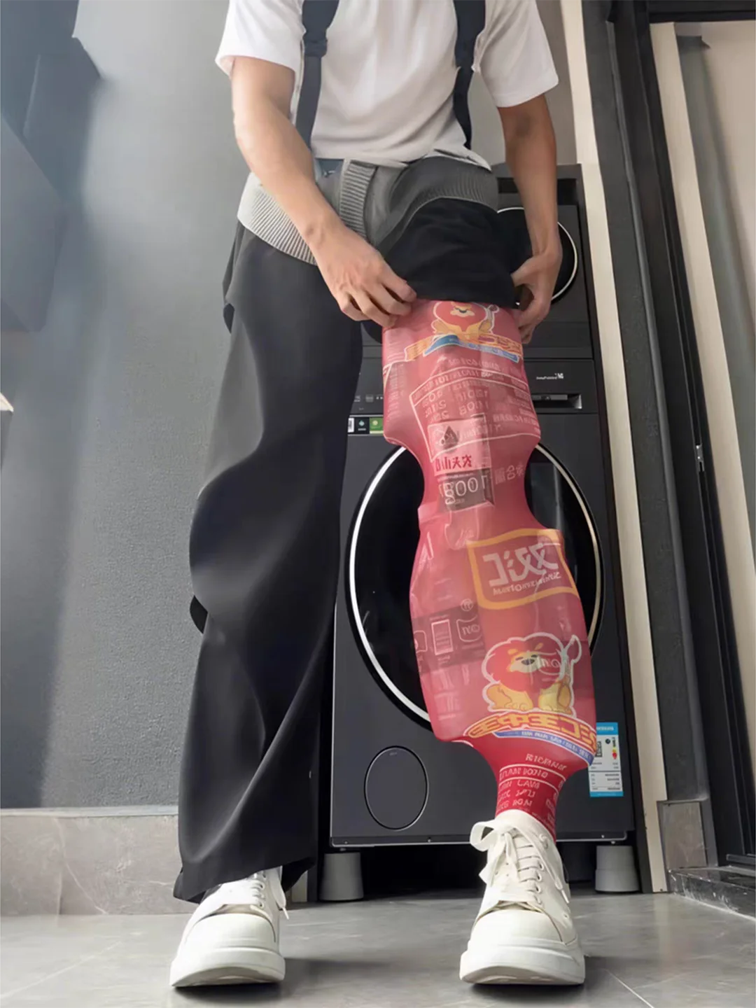 Мужские плиссированные расклешенные брюки Bla для работы, свободные, широкие, длинные, в стиле Cleanfit, повседневные брюки Knife West
Мужские плиссированные расклешенные брюки Bla для работы, свободные, широкие, длинные, в стиле Cleanfit, повседневные брюки Knife West