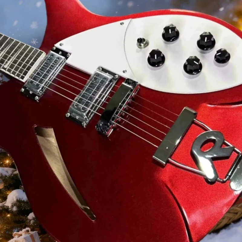 Hot Sale Bright Red 330 Design Carrying Rosewood Powerful Bass Free Delivery Gift Merry Christmas Electric Fixed Bridge Guitar
Hot Sale Bright Red 330 Design Carrying Rosewood Powerful Bass Free Delivery Gift Merry Christmas Electric Fixed Bridge Guitar