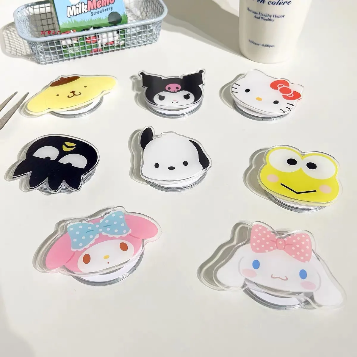 Cute Sanrio Hello Kitty Kuromi Magnetic Holder Grip Tok Griptok Phone Stand Holder Support For iPhone For Pad Magsafe Smart Tok
Cute Sanrio Hello Kitty Kuromi Magnetic Holder Grip Tok Griptok Phone Stand Holder Support For iPhone For Pad Magsafe Smart Tok