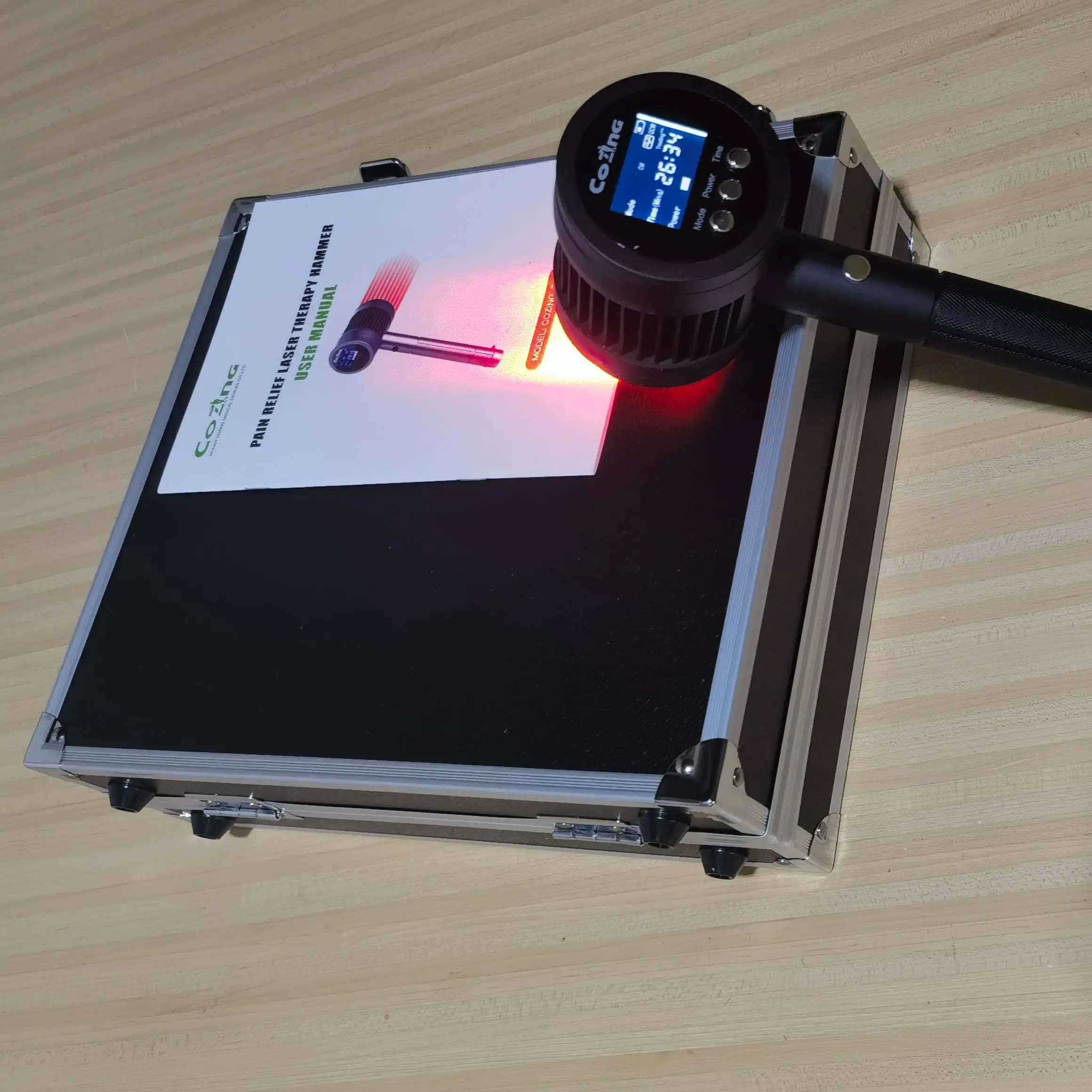 Portable Cold Laser Therapy Device for Home Use, HLKGO 5W 25 Diodes Pain Relief for Neck Back Knee Shoulder
Portable Cold Laser Therapy Device for Home Use, HLKGO 5W 25 Diodes Pain Relief for Neck Back Knee Shoulder