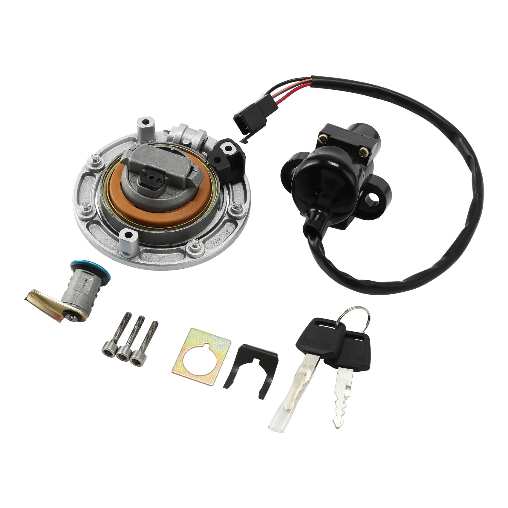 Ignition Switch Lock Fuel Gas Cap Key Set For Honda CBR 250 MC19 1988-89 MC22 1990-98 CBR400 NC23 NC29 VFR400 NC30 RVF400 NC35
Ignition Switch Lock Fuel Gas Cap Key Set For Honda CBR 250 MC19 1988-89 MC22 1990-98 CBR400 NC23 NC29 VFR400 NC30 RVF400 NC35