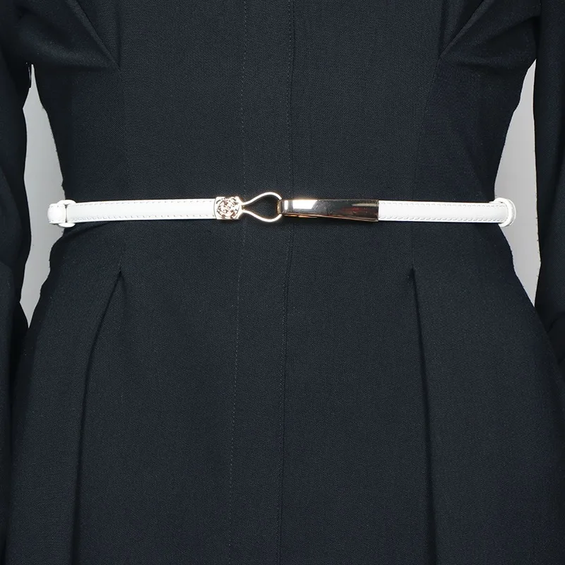 Fashion Women Belt Trend Belt Casual Adjustable Genuine Leather Thin Belts Gold Buckle Female Girdle High Quality Waistband
Fashion Women Belt Trend Belt Casual Adjustable Genuine Leather Thin Belts Gold Buckle Female Girdle High Quality Waistband