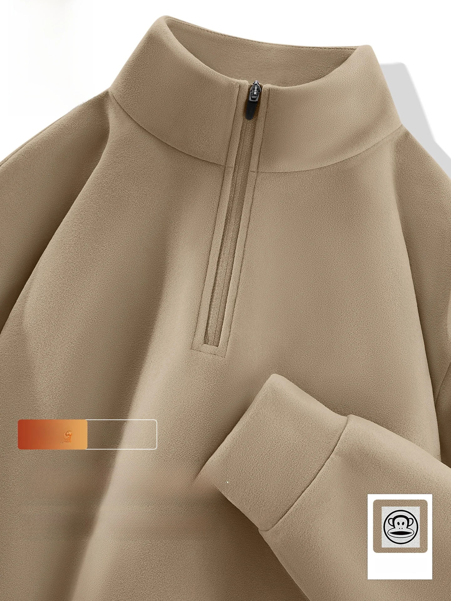 Мужская теплая и удобная повседневная футболка с длинным рукавом на молнии в стиле ретро из полиэстера с эластаном
Мужская теплая и удобная повседневная футболка с длинным рукавом на молнии в стиле ретро из полиэстера с эластаном