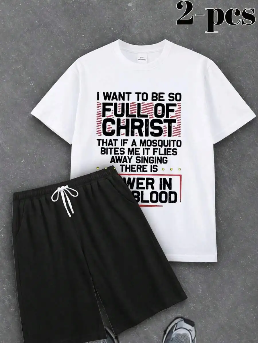 Men Cotton Short Sleeve T-Shirt And Shorts Set With Pockets Casual Summer Outfit
Men Cotton Short Sleeve T-Shirt And Shorts Set With Pockets Casual Summer Outfit
