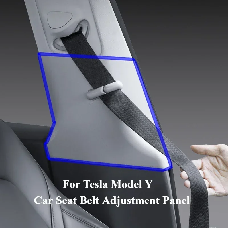 1/2pcs Seat Belt Panel Limiter Trim For Tesla Model Y 2024 Anti-Stuck Neck Protection Buckle Design Auto Interior Accessories
1/2pcs Seat Belt Panel Limiter Trim For Tesla Model Y 2024 Anti-Stuck Neck Protection Buckle Design Auto Interior Accessories