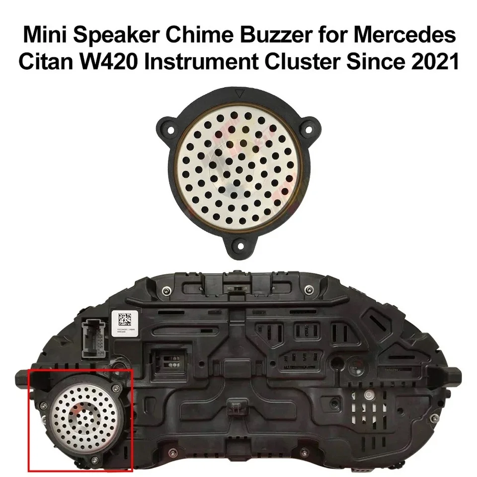Mini Speaker Chime Buzzer Speaker for Volkswagen Magotan Passat B8 Golf VII Mercedes Sprinter Instrument Cluster
Mini Speaker Chime Buzzer Speaker for Volkswagen Magotan Passat B8 Golf VII Mercedes Sprinter Instrument Cluster