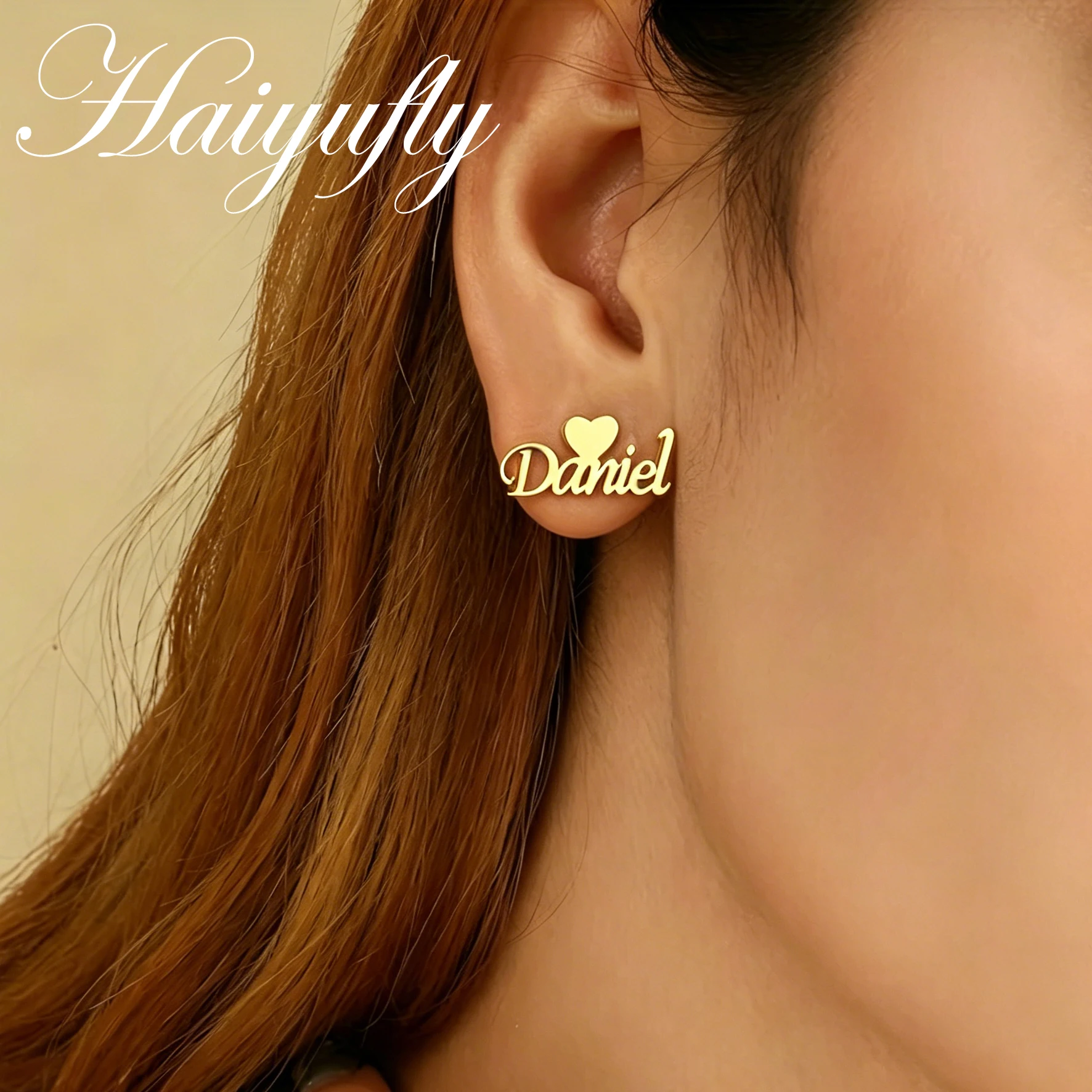 Haiyufly Custom Name Stud Earring for Women Girls Personalized Script Letter Earrings Stainless Steel Mother Kids Jewelry Gift
Haiyufly Custom Name Stud Earring for Women Girls Personalized Script Letter Earrings Stainless Steel Mother Kids Jewelry Gift