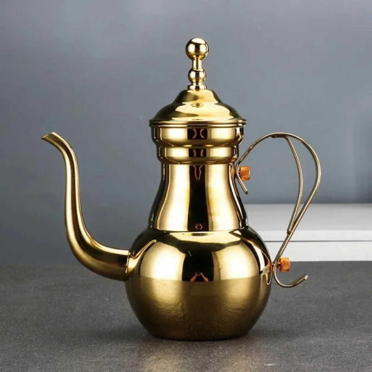 0.7L Stainless steel narrow teapot hotel long-mouthed teapot tea kettle with filter mesh Coffee Pots
0.7L Stainless steel narrow teapot hotel long-mouthed teapot tea kettle with filter mesh Coffee Pots