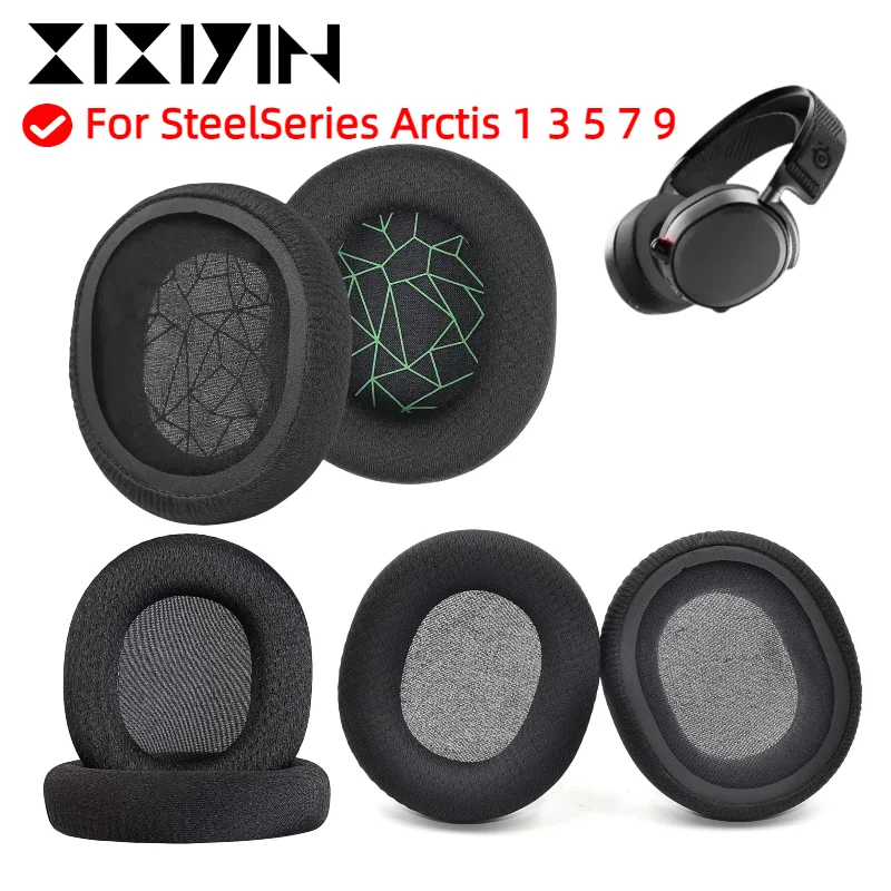Replacement Earpads for SteelSeries Arctis 1 3 5 7 9 Earmuffs Sponge Cushion Cover Repair Parts Wireless Bluetooth Headphone
Replacement Earpads for SteelSeries Arctis 1 3 5 7 9 Earmuffs Sponge Cushion Cover Repair Parts Wireless Bluetooth Headphone