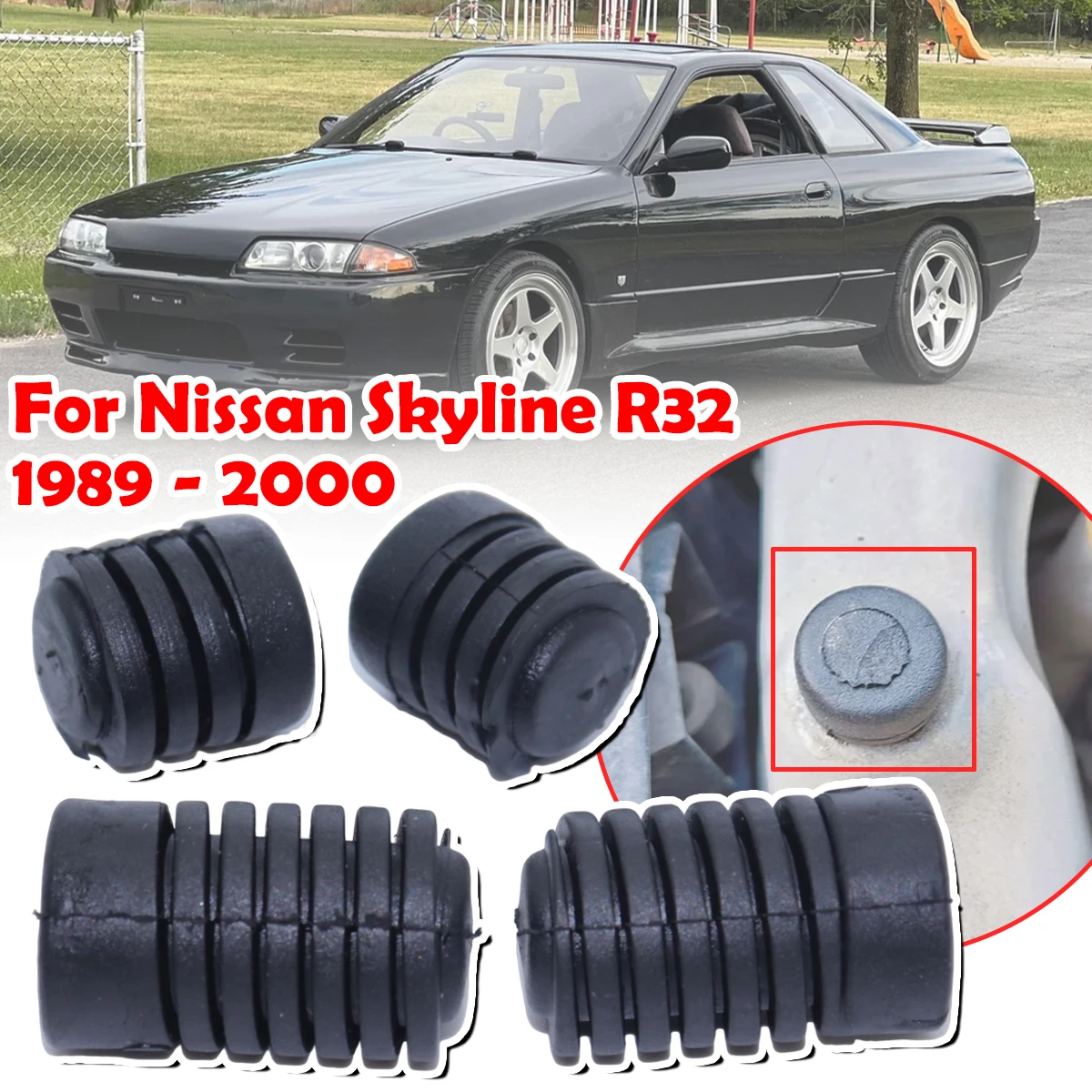 For Nissan Skyline R32 1989 1990 1991 1992- 2000 Car Bumper Bonnet Hood Lid Rubber Stoppers Cushion Insulator Buffer Accessories
For Nissan Skyline R32 1989 1990 1991 1992- 2000 Car Bumper Bonnet Hood Lid Rubber Stoppers Cushion Insulator Buffer Accessories