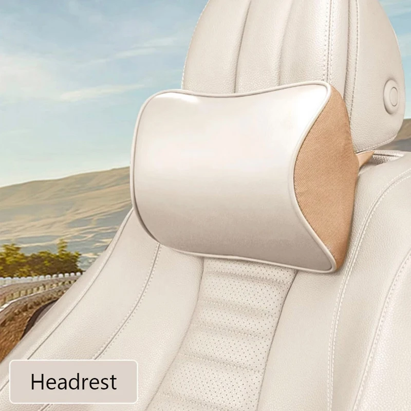 NAPPA Leather Car Neck Pillow For Tesla Model Y Juniper Tesla Model 3 Seat Back Headrest Lumbar Supports Travel Cushion
NAPPA Leather Car Neck Pillow For Tesla Model Y Juniper Tesla Model 3 Seat Back Headrest Lumbar Supports Travel Cushion