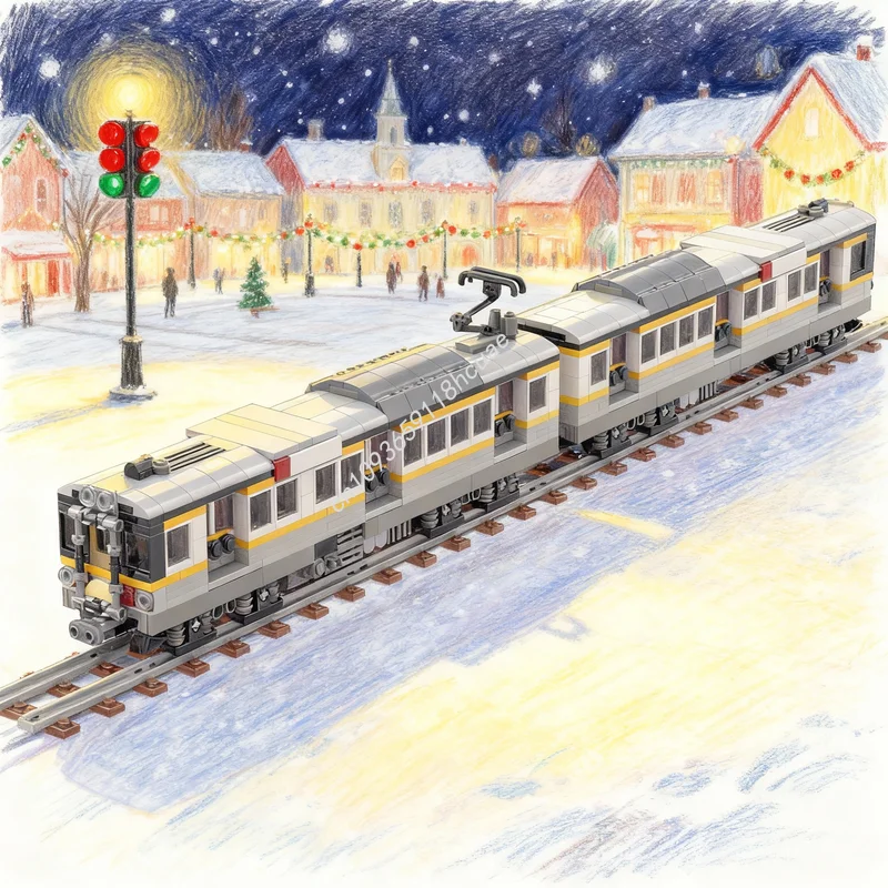 1120pcs MOC City Trains Japanese Commuter Train Model Building Christmas Gift Toys Blocks Architecture DIY Creative Idea
1120pcs MOC City Trains Japanese Commuter Train Model Building Christmas Gift Toys Blocks Architecture DIY Creative Idea