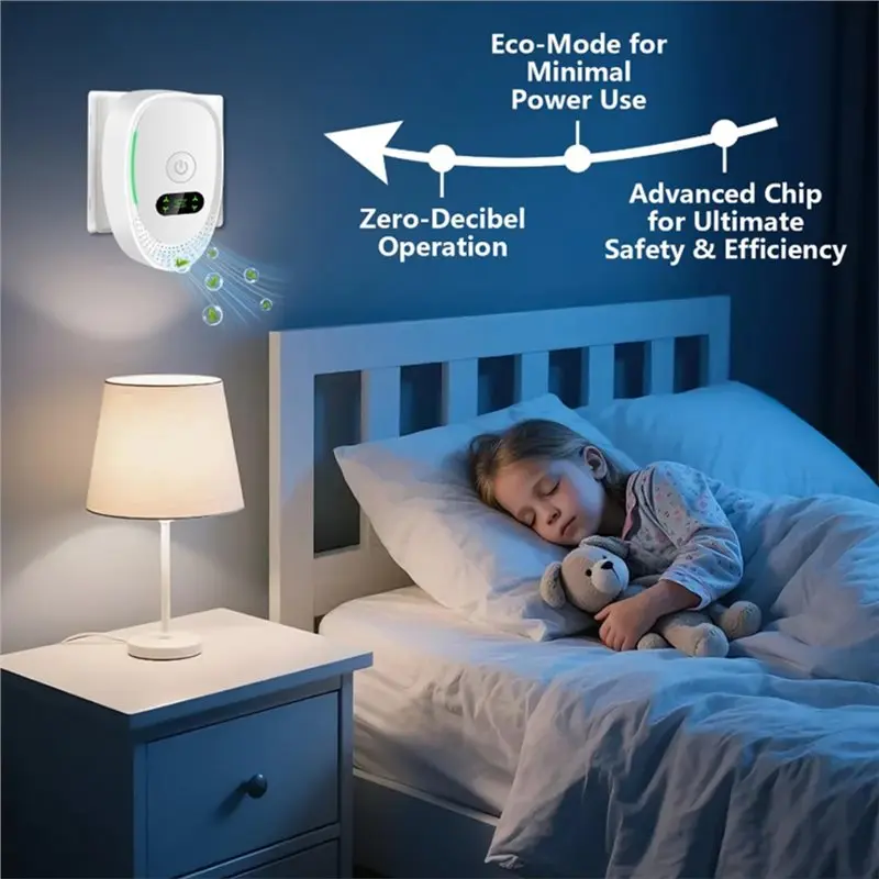 Gen Basic Negative Generator Dust Smoke Odor Removal Plug-In Air Purifier 2Pcs Air Ionizer For Bedroom Home EU Plug Air Clea
Gen Basic Negative Generator Dust Smoke Odor Removal Plug-In Air Purifier 2Pcs Air Ionizer For Bedroom Home EU Plug Air Clea