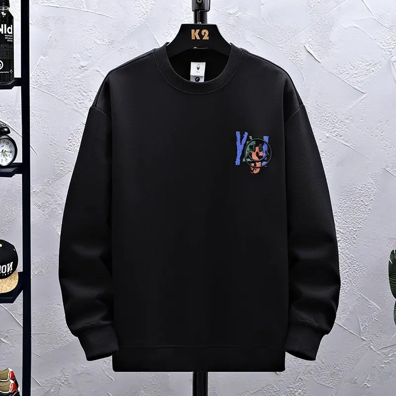 2025 autumn hot selling men's high-quality fashionable casual round neck sweatshirt, Hong Kong style loose sweatshirt, hoodie
2025 autumn hot selling men's high-quality fashionable casual round neck sweatshirt, Hong Kong style loose sweatshirt, hoodie