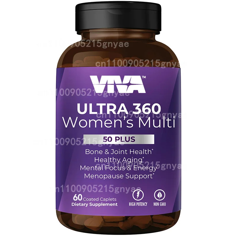 Women's Complex of Vitamins and Minerals, Containing Plant Extracts -30 Days Supply, 60 Capsules
Women's Complex of Vitamins and Minerals, Containing Plant Extracts -30 Days Supply, 60 Capsules