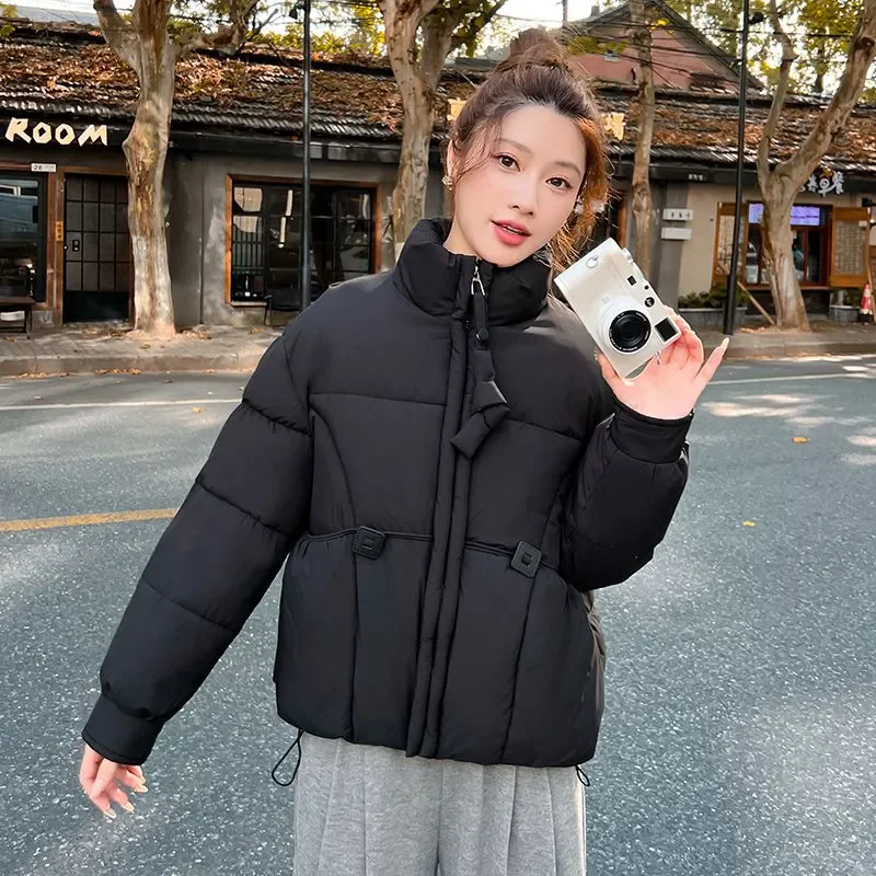 Winter Parkas Short Down Cotton Jacket Women New Female Stand-Up Collar Thick Warm Padded Coat Female Casual Loose Outwear
Winter Parkas Short Down Cotton Jacket Women New Female Stand-Up Collar Thick Warm Padded Coat Female Casual Loose Outwear