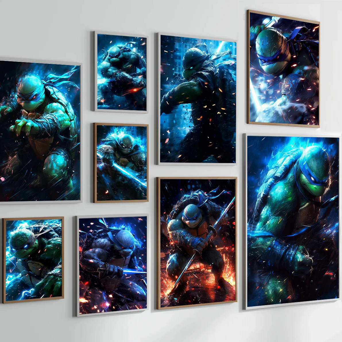 Ninja Self-adhesive Poster Anime Raphael Wallpaper Donatello Figures HD Decor Home Decoration Painting Leonardo Raphael Kid Gift
Ninja Self-adhesive Poster Anime Raphael Wallpaper Donatello Figures HD Decor Home Decoration Painting Leonardo Raphael Kid Gift