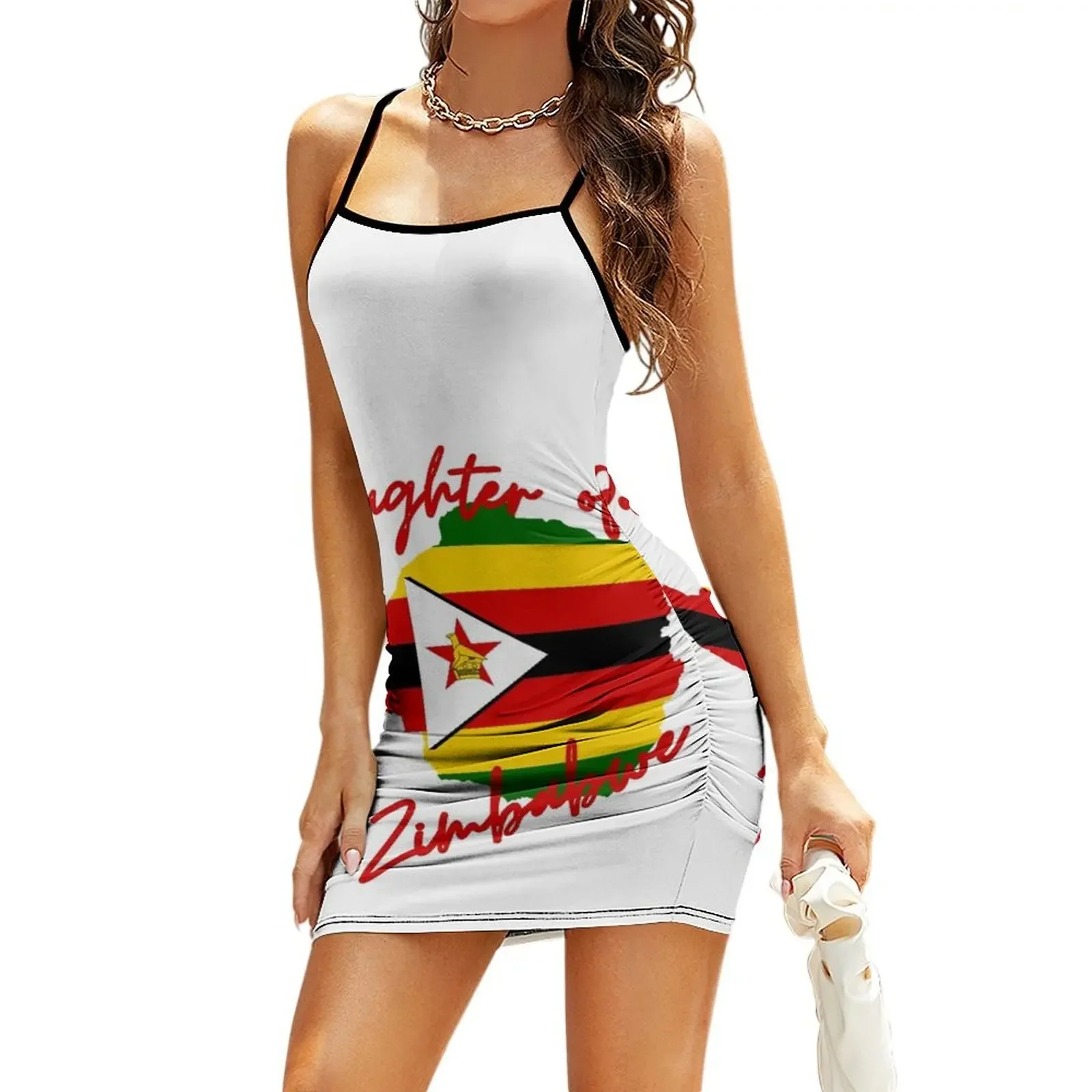Daughter of Zimbabwe Map Flag Sling Dress summer dress woman 2026 Dance dresses Women's dress
Daughter of Zimbabwe Map Flag Sling Dress summer dress woman 2026 Dance dresses Women's dress