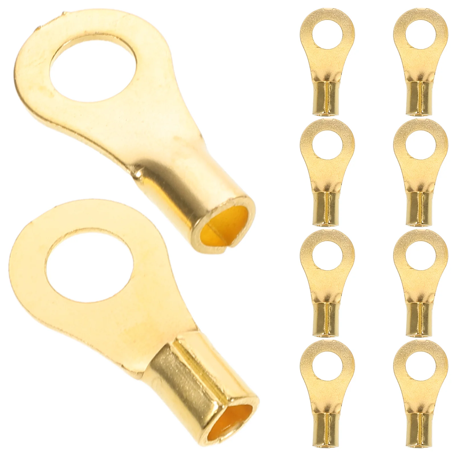 10Pcs Audio Wiring Terminals O-Type Car Amplifier Connectors Stable Signal Transfer for Vehicle Sound System Upgrade Insulated
10Pcs Audio Wiring Terminals O-Type Car Amplifier Connectors Stable Signal Transfer for Vehicle Sound System Upgrade Insulated