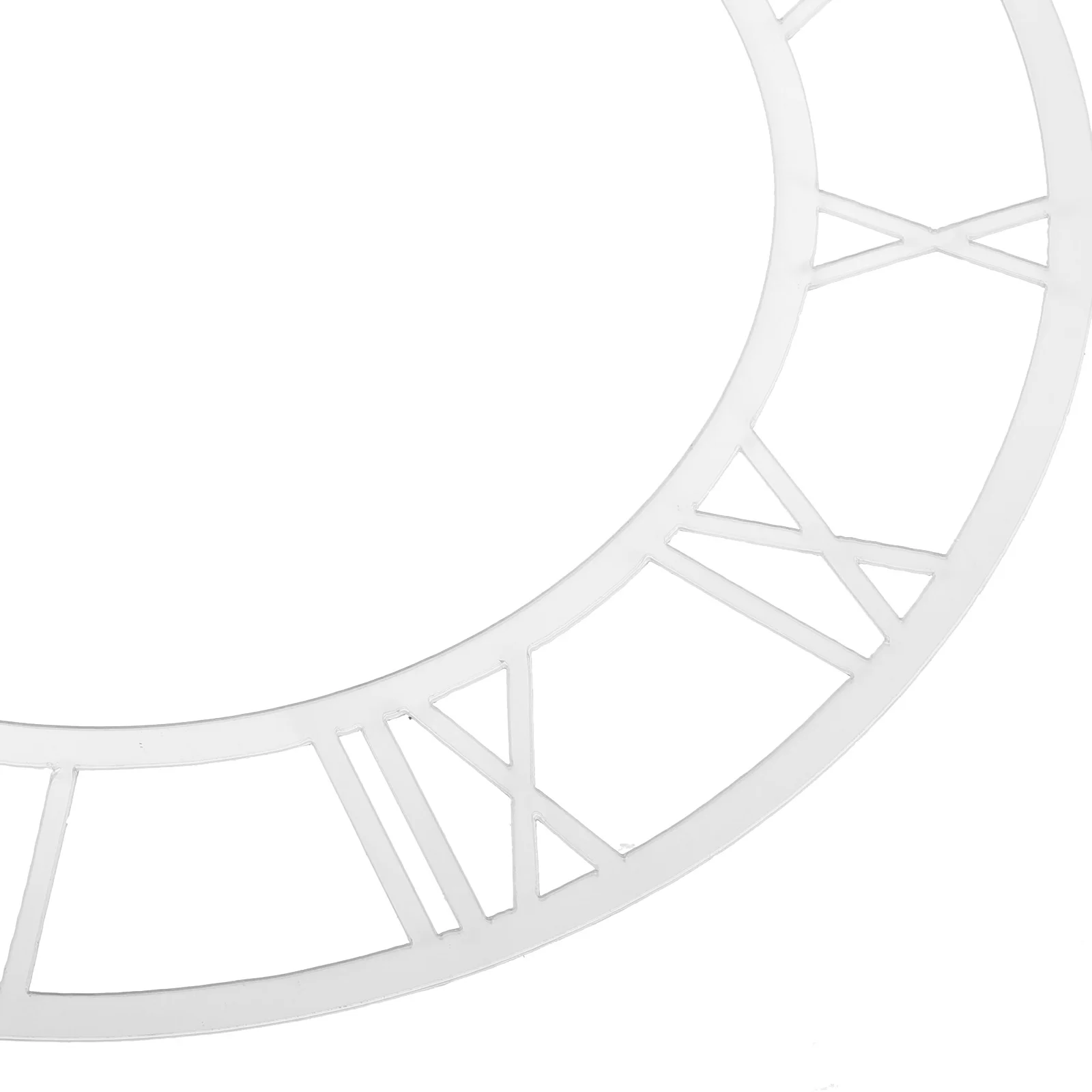 Round Acrylic Dial Roman Numerals Elegant Easy Install Decorative for Living Room Hotel Entryway Minimalist
Round Acrylic Dial Roman Numerals Elegant Easy Install Decorative for Living Room Hotel Entryway Minimalist