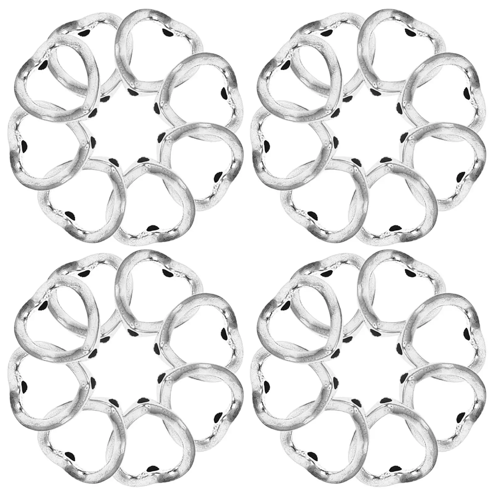 100pcs Hollow Charm Necklace Earrings DIY Jewelry Making Supplies Lightweight Durable Bead Necklace Crafts Making Charms Frame
100pcs Hollow Charm Necklace Earrings DIY Jewelry Making Supplies Lightweight Durable Bead Necklace Crafts Making Charms Frame