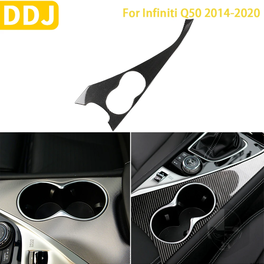 For Infiniti Q50 2014-2020 Car Accessories Interior Carbon Fiber Cup Holder Panel Trim Sticker Modification Decoration
For Infiniti Q50 2014-2020 Car Accessories Interior Carbon Fiber Cup Holder Panel Trim Sticker Modification Decoration