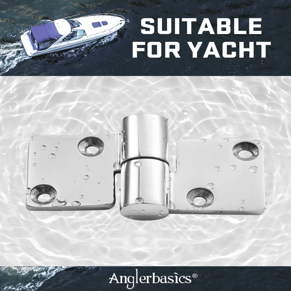 2Pcs 316 Stainless Steel Detachable Boat Hinges with Install Screw Marine Grade Polished Lift Off Butt Hinge for Cabin Door Deck
2Pcs 316 Stainless Steel Detachable Boat Hinges with Install Screw Marine Grade Polished Lift Off Butt Hinge for Cabin Door Deck