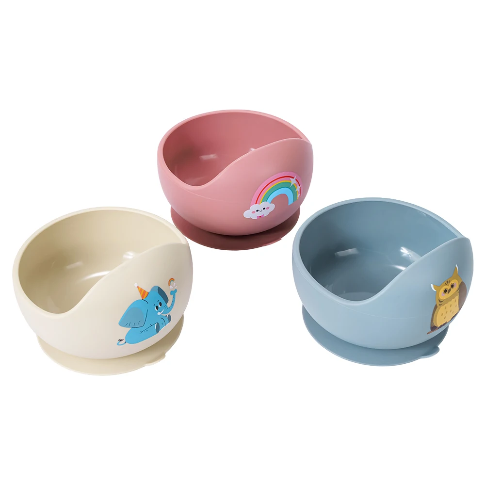 TYRY.HU 1PC Silicone Feeding Bowl for Babies Spill-Proof Baby Dishes with Dinner Spoon Kid Silicone Tableware Set
TYRY.HU 1PC Silicone Feeding Bowl for Babies Spill-Proof Baby Dishes with Dinner Spoon Kid Silicone Tableware Set